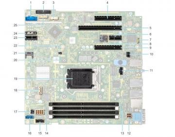 Bo mạch chủ máy chủ Dell PowerEdge T340 mainboard